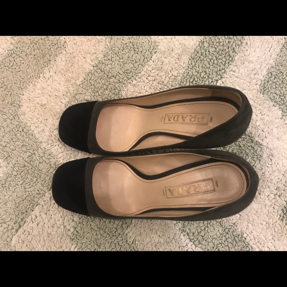Prada Heels 35.5 5.5